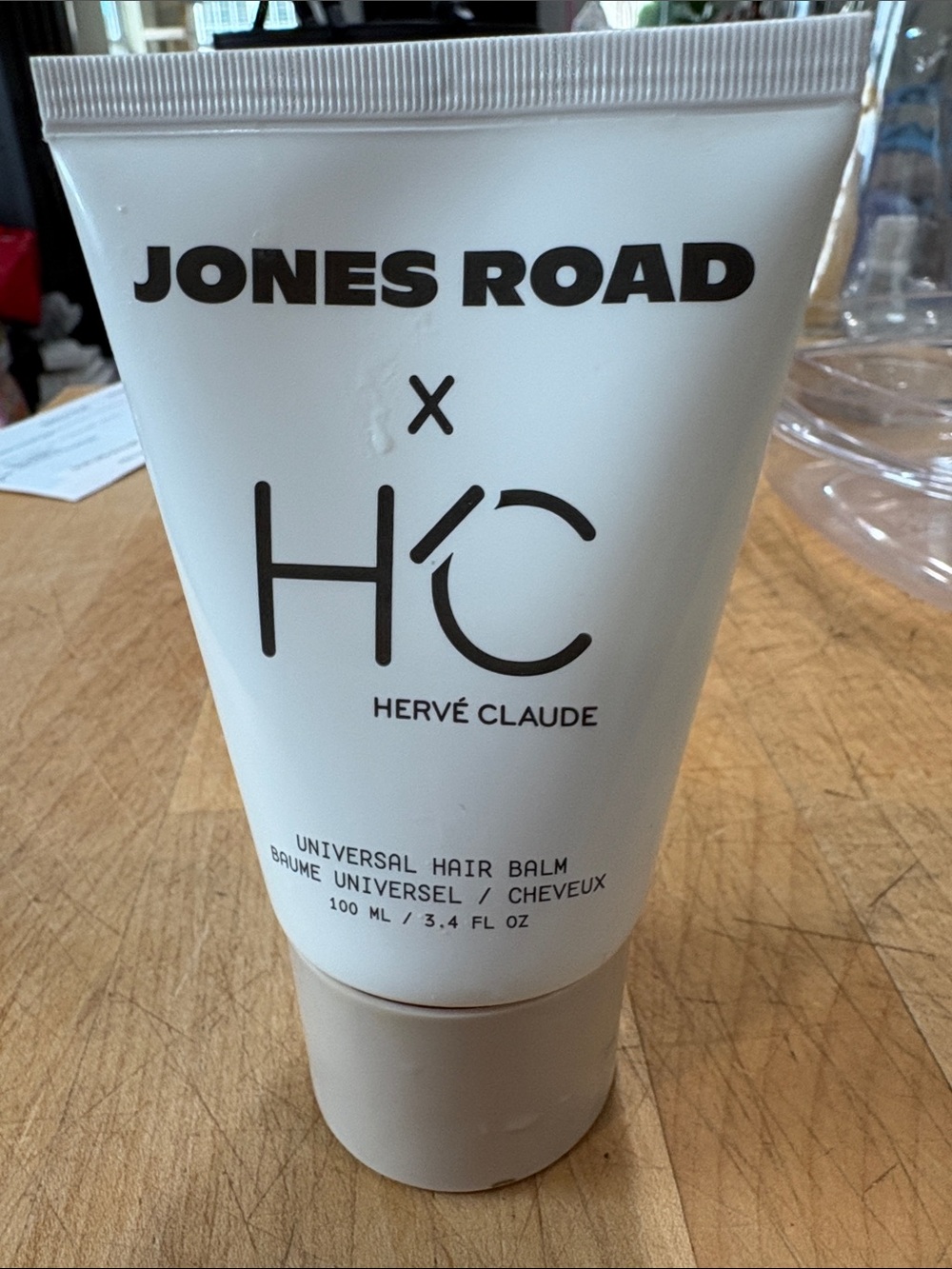 Jones Road White & Black Universal Hair Balm Tube